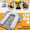 Pet Dog Cat Bed Calming Cushion Puppy Mat Sofa Couch Protector Cover 100x85x20cm