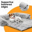 Pet Dog Cat Bed Calming Cushion Puppy Mat Sofa Couch Protector Cover 100x85x20cm