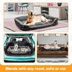 Pet Dog Cat Bed Puppy Sofa Couch Calming Cushion Warm Soft Washable 120x80x29cm