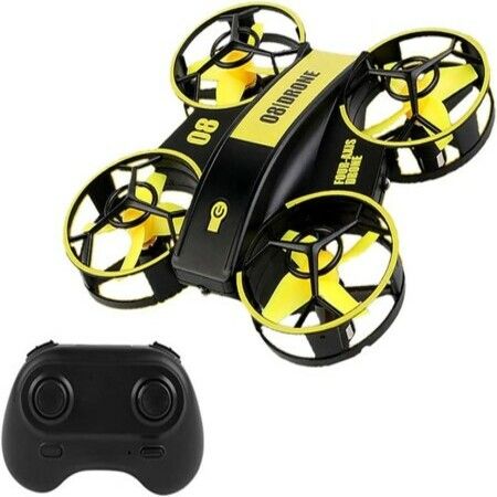 Mini Drone for Kids, RC Quadcopter UFO Remote Control Helicopter with 2.4G 4CH Headless Mode One Key Return Flying Toys for Boys Girls Interaction