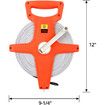 Open Reel Double Sided Fiberglass Tape Measure for Engineers