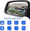 12 Pieces Car Rearview Mirror Film Rainproof Waterproof Mirror Film Anti Fog Nano Coating Car Film for Car Mirrors and Side Windows