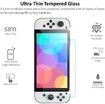 Nintendo Switch OLED(2021) Screen Protector Tempered Glass Anti Blue Light, Eye Protection, SuperGuardZ, HD Clear, Anti-Scratch, Anti-Shock