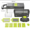 Vegetable Chopper Mandoline Slicer Cutter Chopper and Grater