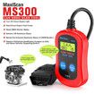 MS300 OBD2 Scanner Code Reader, Check Emission Monitor Status CAN Diagnostic Scan Tool