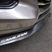 Front Lip ,HengJia Auto Parts 2.5m/8.2ft Car carbon fiber front lip (Carbon black)