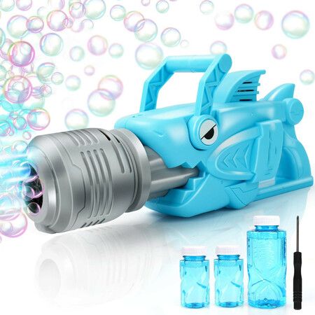 Bubble Guns for Kids Bubble Blaster Machine Leaf Blower Machine for Toddlers Bubble Gatling Gun Party Favors