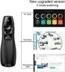 Presentation Clicker Pointer, 328FT Wireless Presenter Remote PPT PowerPoint Clicker for Mac, Laptop,