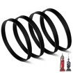 Replacement Belts Style 4/5 for Dirt Devil (Royal) Featherlite, Powerlite, Swivel Glide, Power Max Pet Upright Vacuum Cleaner (4PACK)