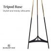 Sarantino Gradient Tripod Floor Lamp