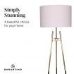 Sarantino Gradient Tripod Floor Lamp