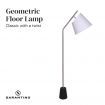 Sarantino Modern Arc Floor Lamp