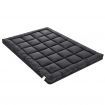 King Single Mattress Topper Pillowtop Bed Pad Mat for Back Pain Soft with Skirt Grey Luxdream 1000gsm