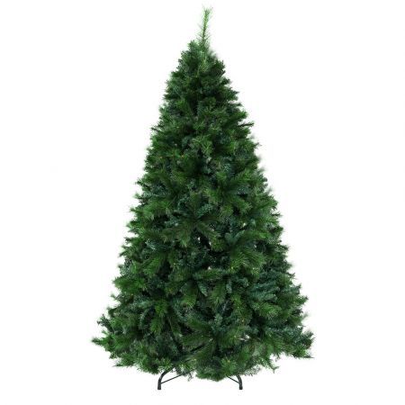Jingle Jollys Christmas Tree 2.4M Xmas Trees Decorations Pine-Needle 2100 Tips