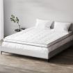 Giselle Bedding Mattress Topper Pillowtop - King Single