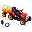 Rigo Kids Electric Ride On Car Tractor Toy Cars 12V Red