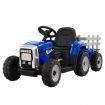 Rigo Kids Electric Ride On Car Tractor Toy Cars 12V Blue