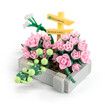 271pcs Creative MINI Flower Pot Plant Building Block City Tree Decoration Bricks DIY Christmas Boys Kids Toys Gifts