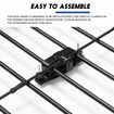 2 In 1 Roof Rack Universal Luggage Carrier Basket Holder Cargo Storage for Car SUV Steel 120Kg