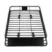 2 In 1 Roof Rack Universal Luggage Carrier Basket Holder Cargo Storage for Car SUV Steel 120Kg