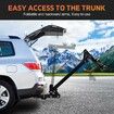 2 Bike Rack Bicycle Rear Carrier for Car SUV Foldable 2 Inch Hitch Receiver Steel 50Kg