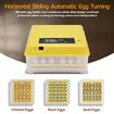 Petscene 36 Eggs Automatic Incubator Hatching Hatcher Machine Egg Turning LED Display with Four-Leaf Clover-Shaped Tray 