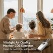 Mini CO2 Detector, Air Quality Monitor, Stylish and Lightweight CO2 Monitor You Can Use Anywhere