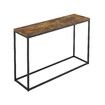 Black Console Table Sofa Hallway Entryway Entrance Side End Display Plant Stand TV Shelf Living Room Furniture 120CM