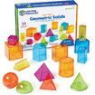 Learning Resources View-Thru Geometric Solids, Geometry Helper, 14 Pieces, Ages 8 and Up