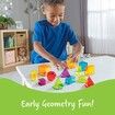 Learning Resources View-Thru Geometric Solids, Geometry Helper, 14 Pieces, Ages 8 and Up