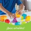 Learning Resources View-Thru Geometric Solids, Geometry Helper, 14 Pieces, Ages 8 and Up