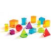 Learning Resources View-Thru Geometric Solids, Geometry Helper, 14 Pieces, Ages 8 and Up