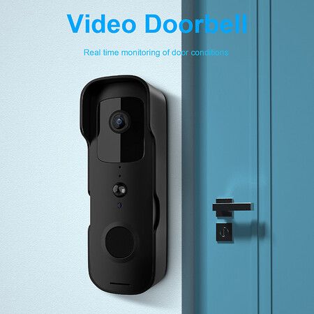 Smart Video Doorbell Home Wireless WiFi Doorbell Camera App Smart Control For Alexa Google Home