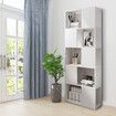 White Bookshelf Bookcase Shelving Unit Display Shelf Storage Rack Shelves Stand Cabinet 5 Tier Luxsuite 