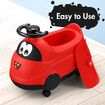 Potty Training Seat Chair Travel Toilet Trainer Ride on Car Toy Portable Cute for Boys Girls with Detachable Pot Lid