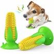 Squeaky Dog Toys Puppy Toothbrush Teeth Cleaning Toys, Tough Chew Toys for Aggressive Chewers Dog Dental Oral Care Toy