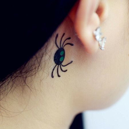 Little Spider Temporary Tattoo - Set of 3 – Little Tattoos