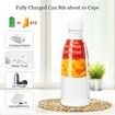 Personal Size Blender,Portable Blender for Shakes and Smoothies,USB Rechargeables(White)