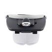 Adjustable Headband Magnifier Led Light Head Lamps Magnifying Glass for Jeweler Loupe Clock Repair 1.2X, 1.8X, 2.5X, 3.5X