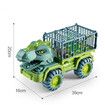 Transport Dinosaur Playset Truck Toys Oversized Monster Prehistoric Adventure 15 Models Educational Gift Figures Children Ages 3+