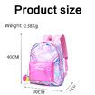 Unicorn Backpack 3D Print Anime Backpacks Travel Bookbag backpack with FUR BALL