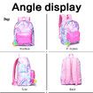 Unicorn Backpack 3D Print Anime Backpacks Travel Bookbag backpack with FUR BALL