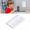 Chore Chart Memo Boards Portable Detachable Message Board Comfortable PVC Kids Chore Chart for Kids Older Care