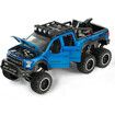 F-150 - 1/28 Scale Diecast Metal Toy Truck Refitted Off-Road Truck Model (Blue)