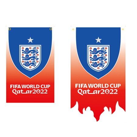 2022 Qatar World Cup flag Soccer football party decoration hanging flag World Cup fan England