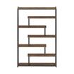 LUXSUITE 7-tier Bookshelf Bookcase Storage Display Rack Freestanding Organizer for Living Room Bedroom Home Office Furniture