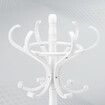 Tree Style Wooden Clothing Rack Coat Stand Hat Bag Garment Hanger Umbrella Holder 12 Hooks – Walnut