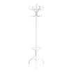 Tree Style Wooden Clothing Rack Coat Stand Hat Bag Garment Hanger Umbrella Holder 12 Hooks – Walnut