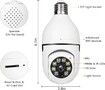 Wireless WiFi Light Bulb 1080p Security Camera 2.4GHz Smart 360 Camera,Light Socket Camera with Real-time Motion Detection and Alerts,Night Vision(1PC)