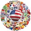 100Pcs Qatar World Cup 2022 Stickers,Soccer Stickers,Vinyl Waterproof Decal,Cute Decal for Aldults Kids Teens Boys